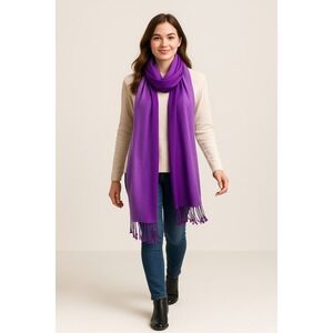 Elegant Purple Scarf for Women